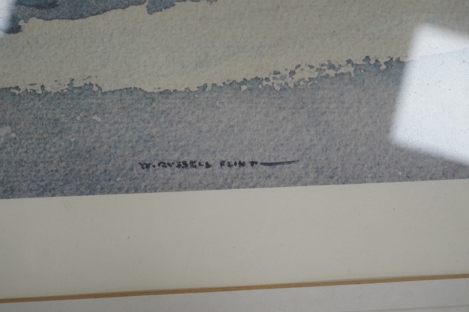 After William Russell Flint (1880-1969), colour print, Beyond the Walls, pencil numbered 757/850, blind-stamped, 52 x 38cm. Condition - fair to good, colours appear muted
